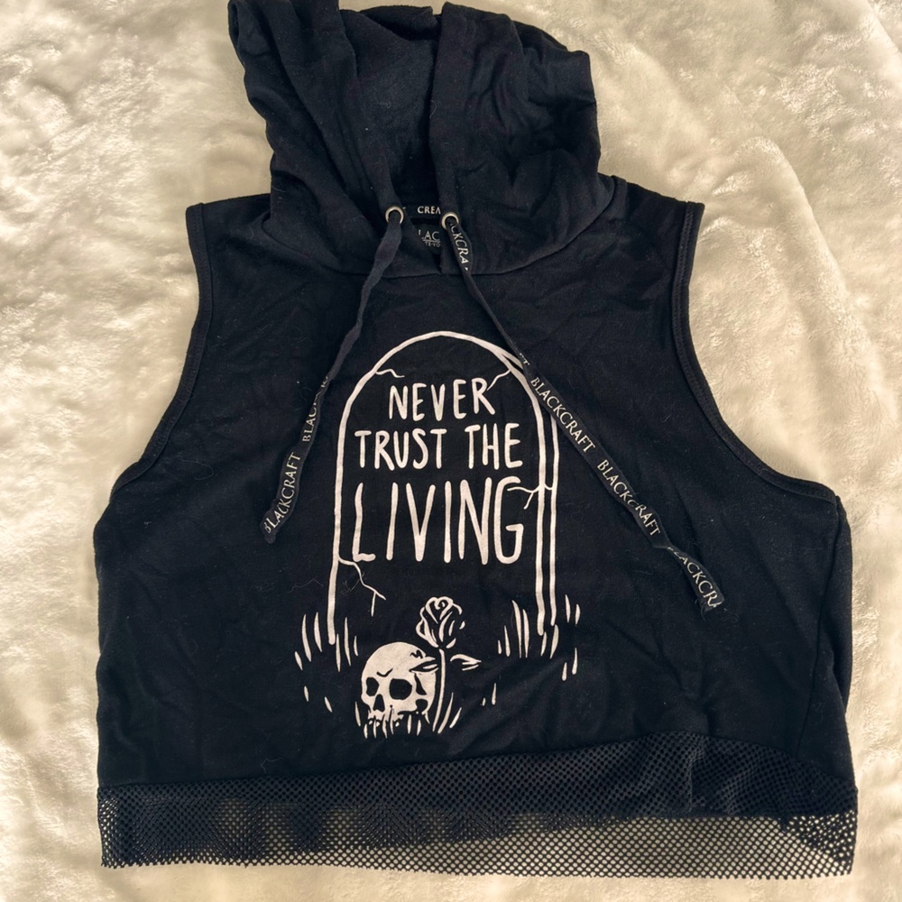 Skull Hooded Top 🖤